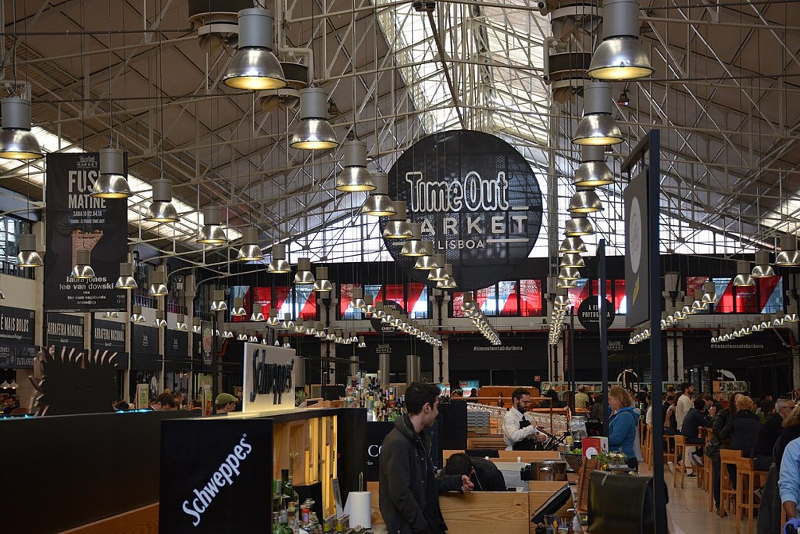 Mercado da Ribeira Time Out Market food hall