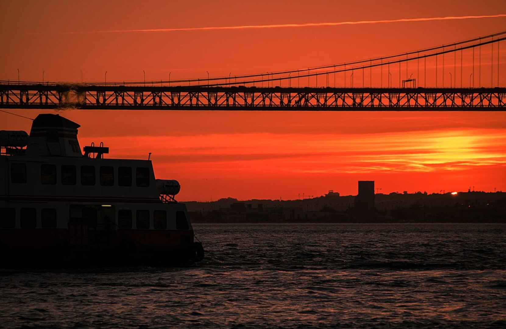 Tagus River sunset
